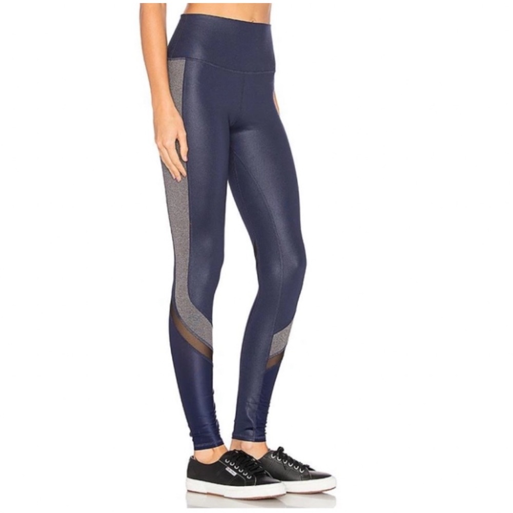 Alo Elevate Mesh Stripe Leggings